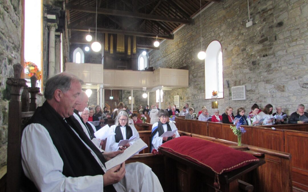 Enthronement of Bishop Burrows in St. Patrick’s Cathedral, Killala