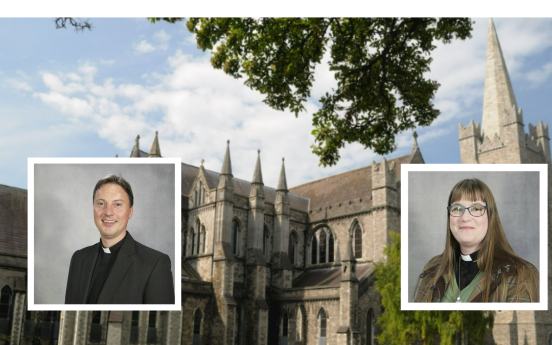 New Canons of St Patrick’s Cathedral – the Ven John Godfrey & the Rev Canon Jennifer McWhirter