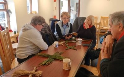 Celebrating St Brigid – in the Connemara National Park, Letterfrack, Co. Galway.